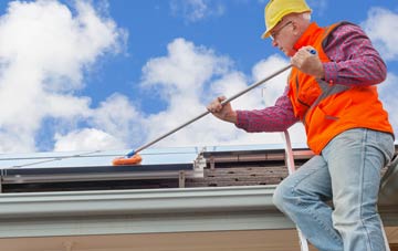 Brown Lees soft wash roof cleaning